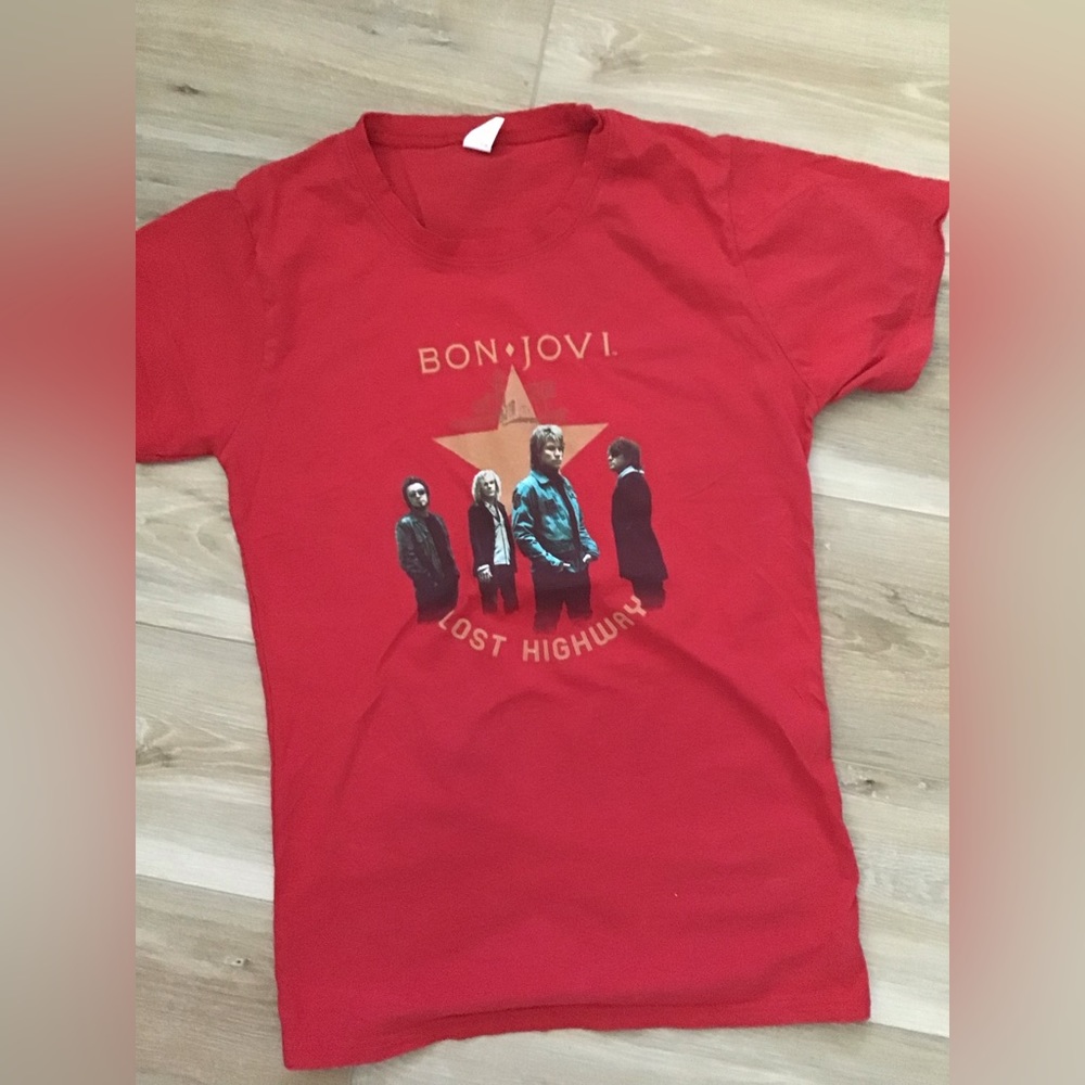 Bon Jovi Lost Highway Album Tee XL (girls)
